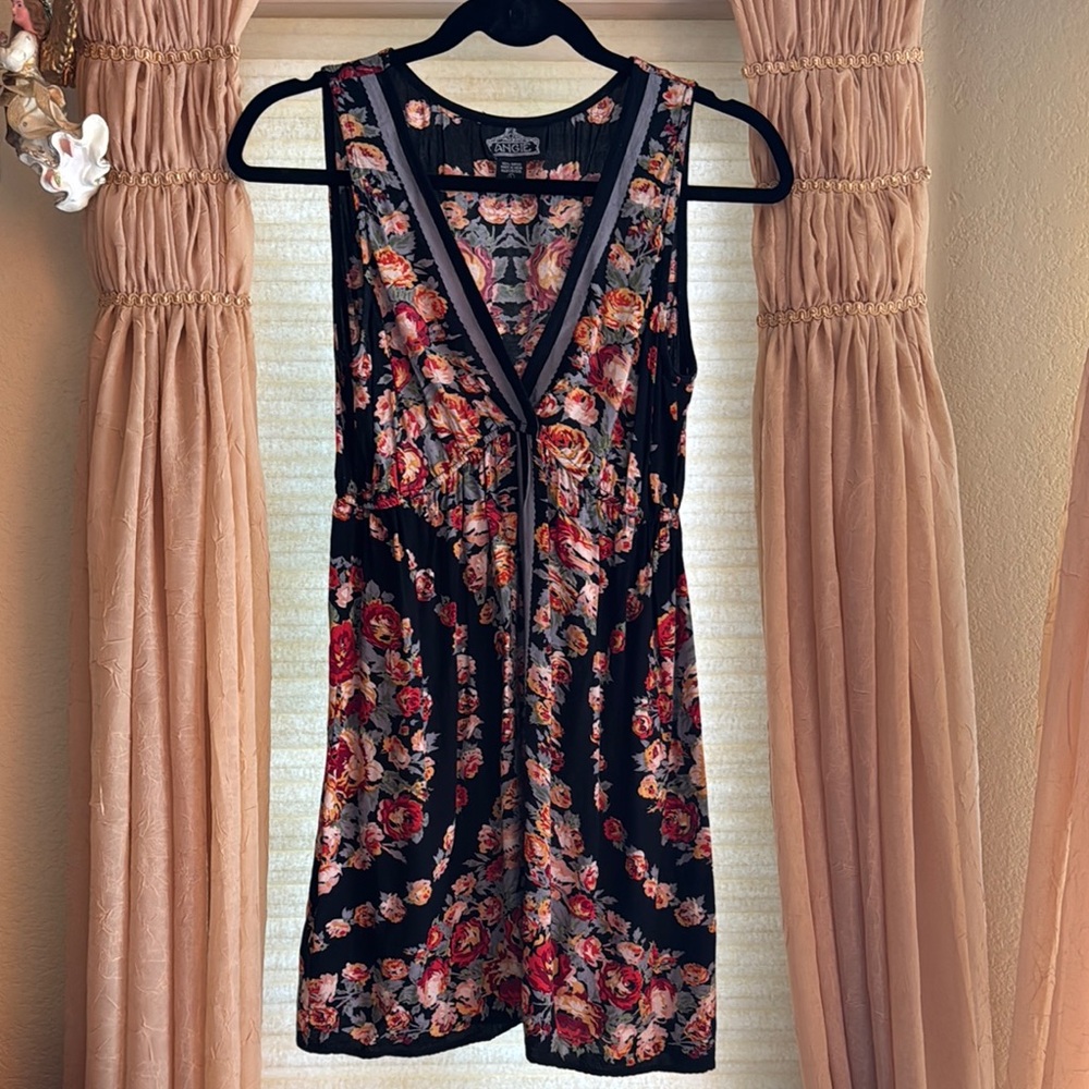 Floral Sleeveless Dress - Kids